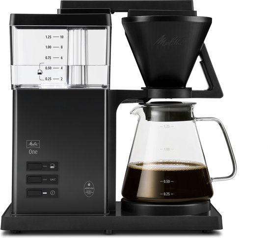 Melitta One koffiezetapparaat 1031-02 pure zwart