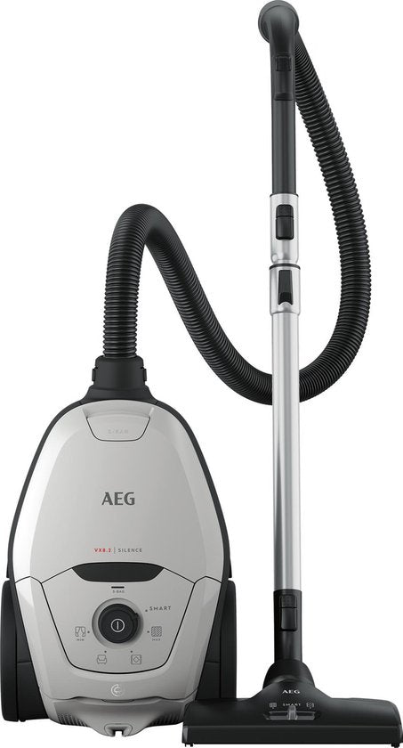 AEG VX82-1-2MG EcoLine - Stofzuiger met zak - Mineral Grey - Hepa 13