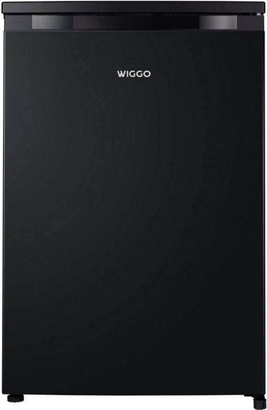 Wiggo WFR-TT8D(B) - Vrijstaand - Kastmodel koelkast - 55cm - Zwart - D(Zwart)