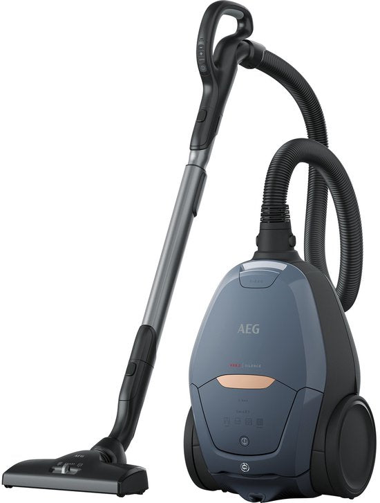AEG VX82-1-5DB EcoLine - Stofzuiger met zak - 3,5 l(Blauw)