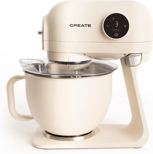 ‎CREATE CREATE - Planetaire rotatiemixer - 6 standen - 5L - Gebroken wit - DOWNMIX RETRO(Gebroken wit)