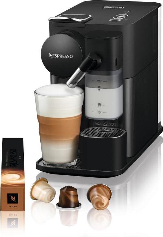 De'Longhi Nespresso Lattissima One EN510.B - Koffiecupmachine - Zwart(Zwart)